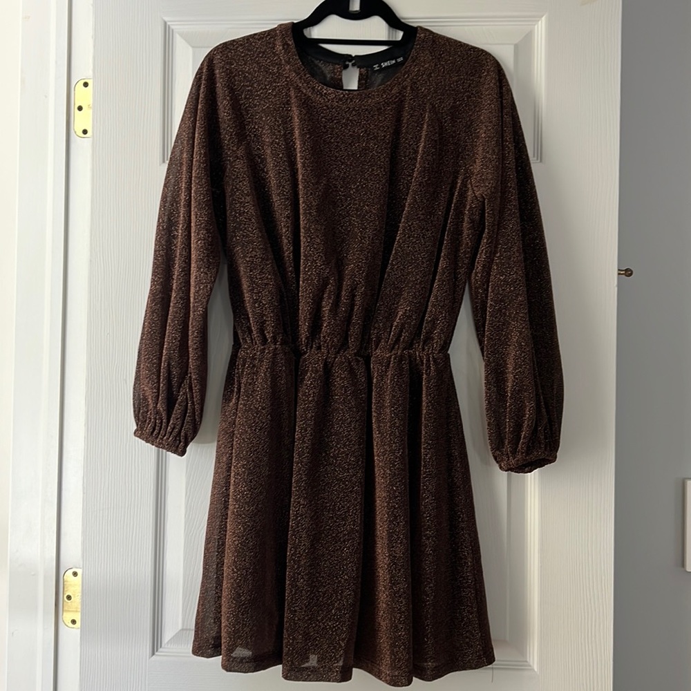 Metallic Holiday Dress